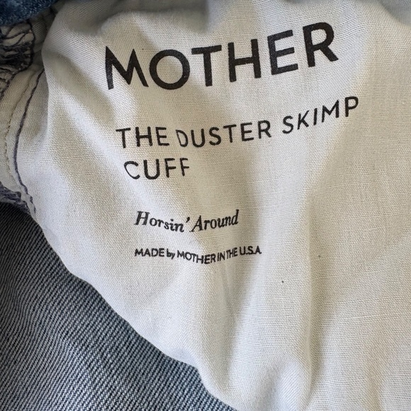 MOTHER The Duster Skimp Cuff Jeans - Picture 2 of 12